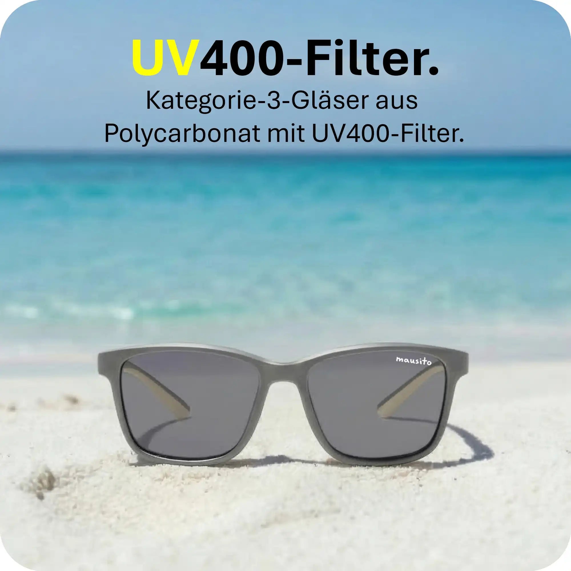 THE BOHO | 3 - 6 Jahre & 6 - 9 Jahre & 9 - 14 Jahre - MAUSITO - Kindersonnenbrillen für Jungen und Mädchen