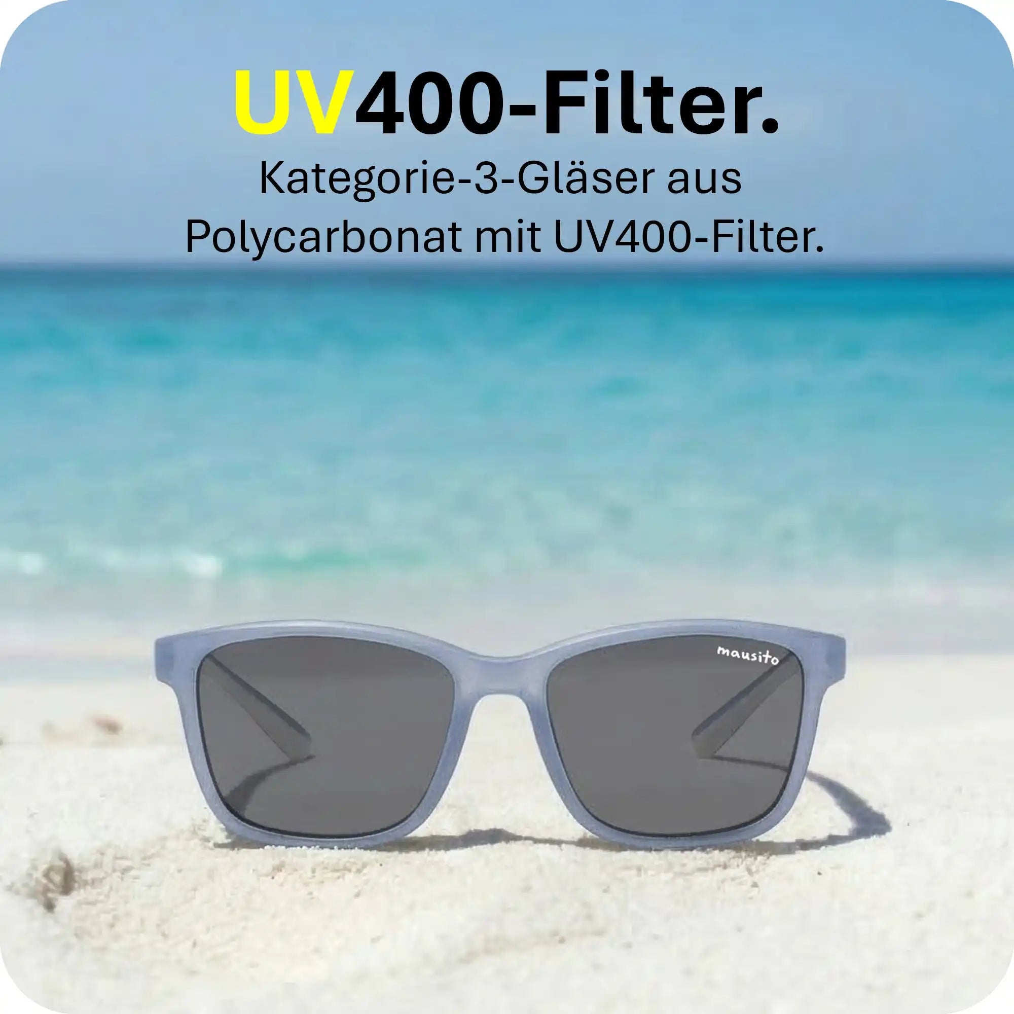 THE BOHO | 3 - 6 Jahre & 6 - 9 Jahre & 9 - 14 Jahre - MAUSITO - Kindersonnenbrillen für Jungen und Mädchen