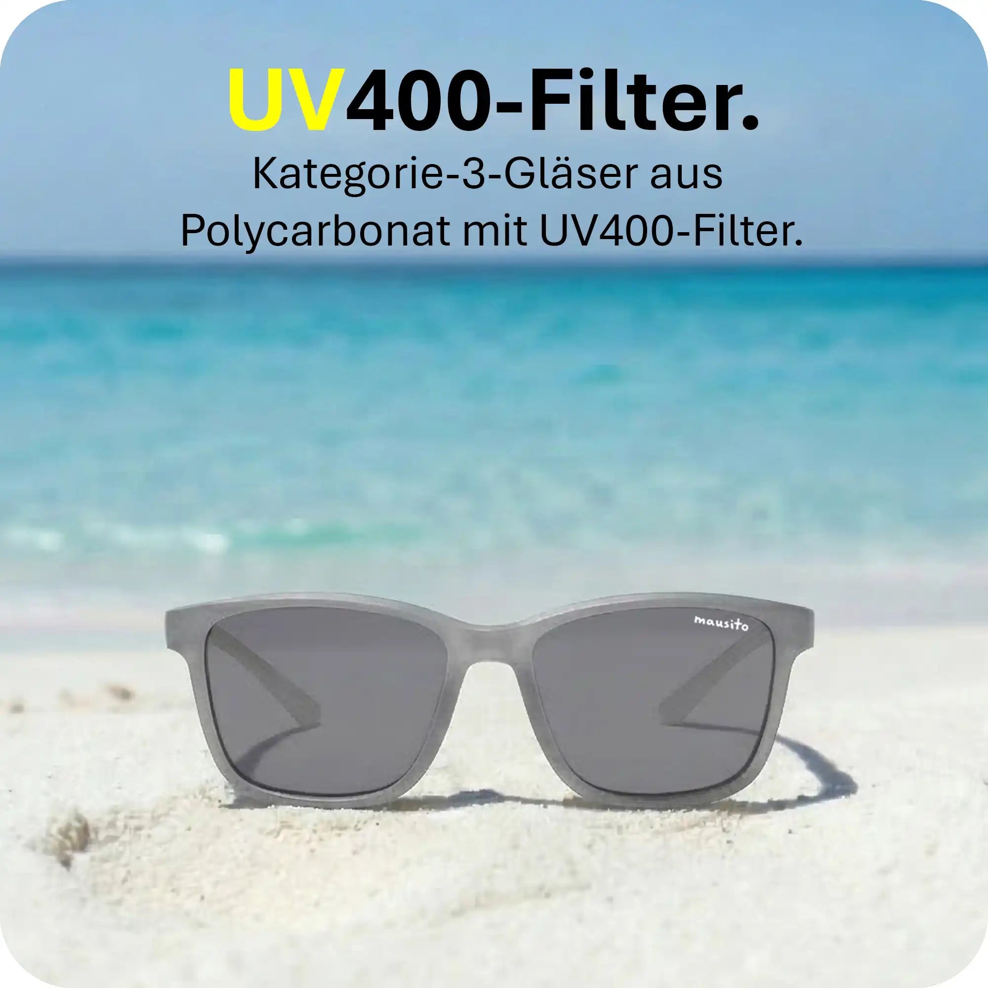 THE BOHO | 3 - 6 Jahre & 6 - 9 Jahre & 9 - 14 Jahre - MAUSITO - Kindersonnenbrillen für Jungen und Mädchen