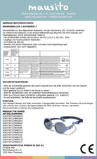 THE HIPPIE | 6 - 24 Monate & 2 - 5 Jahre - MAUSITO - Kindersonnenbrillen für Jungen und Mädchen