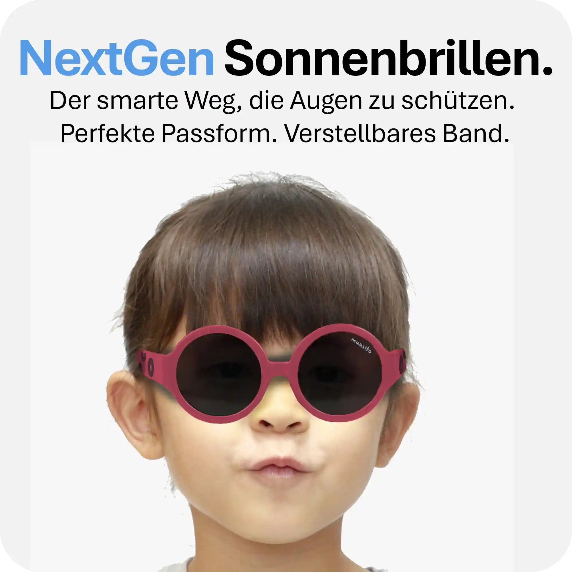 THE HIPPIE | 6 - 24 Monate & 2 - 5 Jahre - MAUSITO - Kindersonnenbrillen für Jungen und Mädchen
