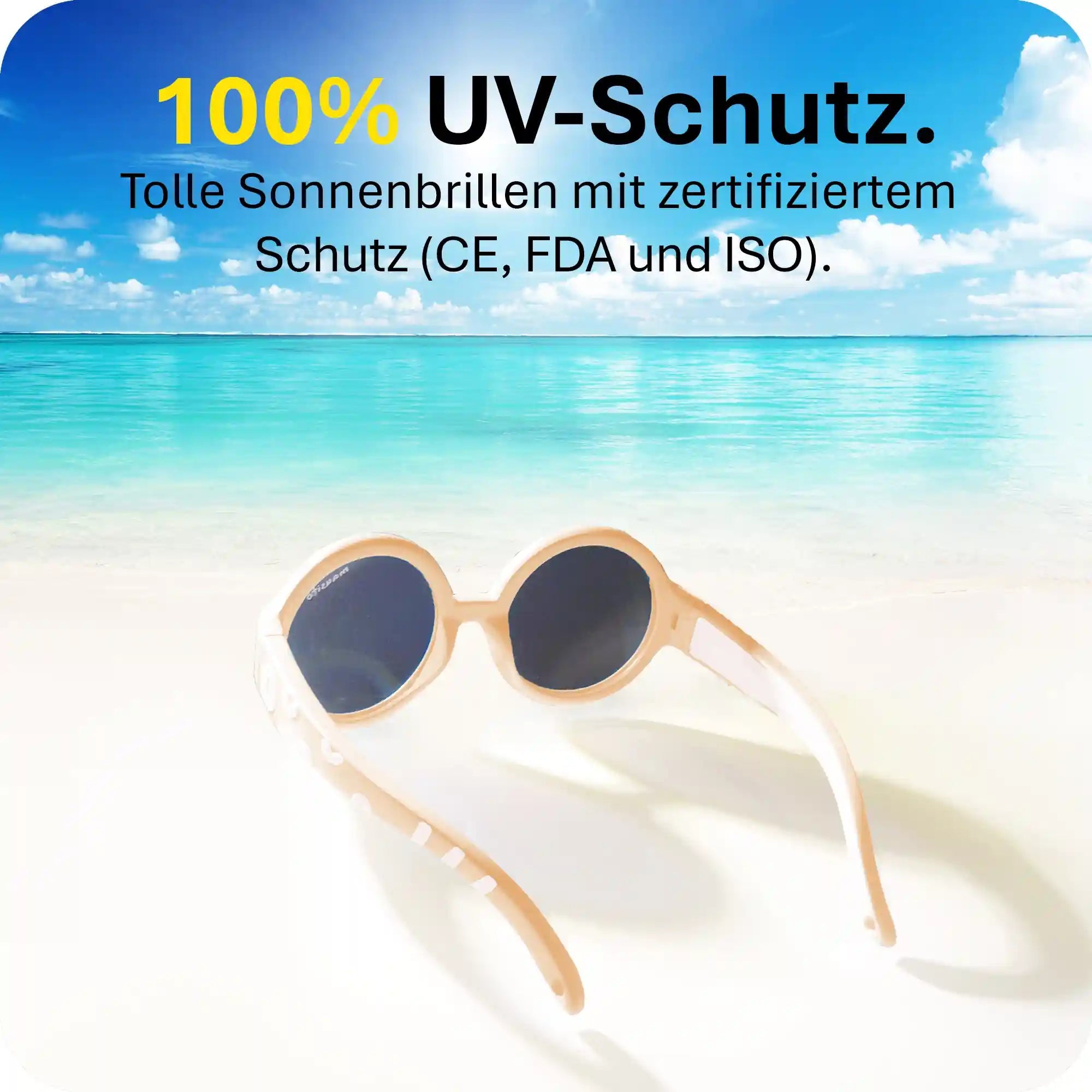 THE HIPPIE | 6 - 24 Monate & 2 - 5 Jahre - MAUSITO - Kindersonnenbrillen für Jungen und Mädchen