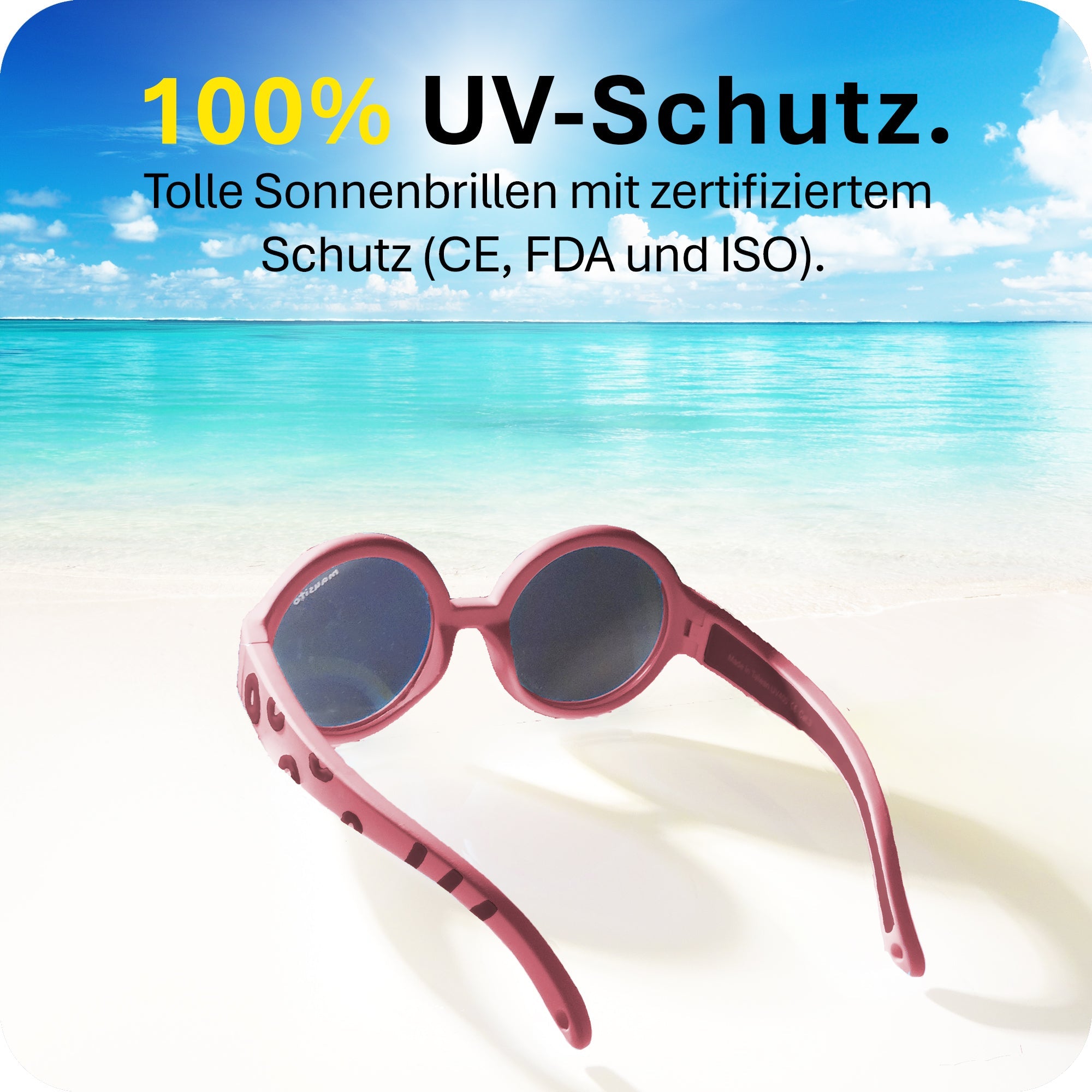 THE HIPPIE | 6 - 24 Monate & 2 - 5 Jahre - MAUSITO - Kindersonnenbrillen für Jungen und Mädchen