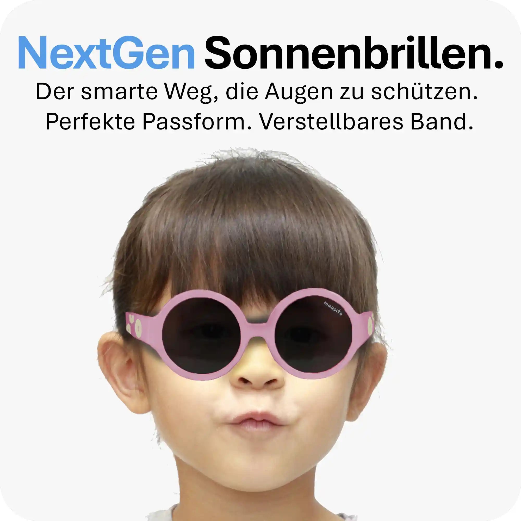 THE HIPPIE | 6 - 24 Monate & 2 - 5 Jahre - MAUSITO - Kindersonnenbrillen für Jungen und Mädchen