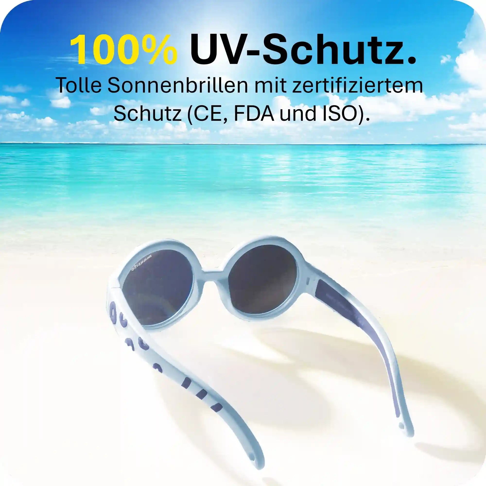 THE HIPPIE | 6 - 24 Monate & 2 - 5 Jahre - MAUSITO - Kindersonnenbrillen für Jungen und Mädchen