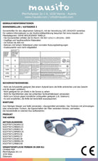 THE HIPPIE | 6 - 24 Monate & 2 - 5 Jahre - MAUSITO - Kindersonnenbrillen für Jungen und Mädchen