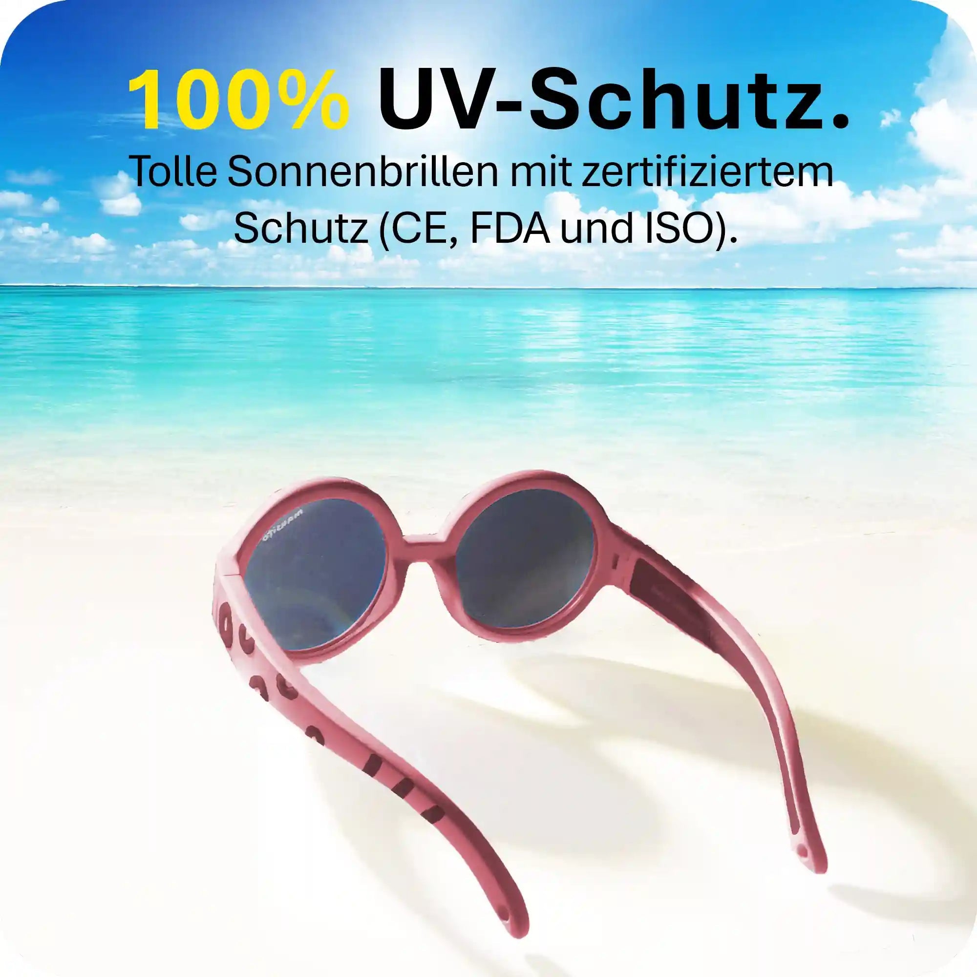THE HIPPIE | 6 - 24 Monate & 2 - 5 Jahre - MAUSITO - Kindersonnenbrillen für Jungen und Mädchen