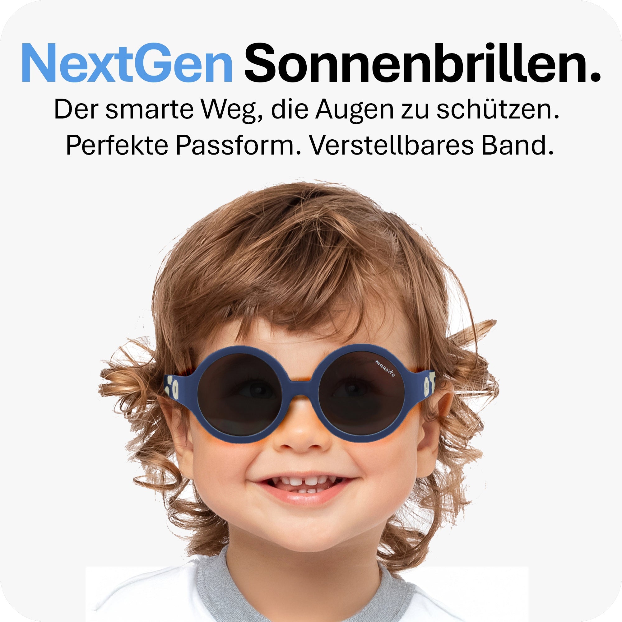 THE HIPPIE | 6 - 24 Monate & 2 - 5 Jahre - MAUSITO - Kindersonnenbrillen für Jungen und Mädchen