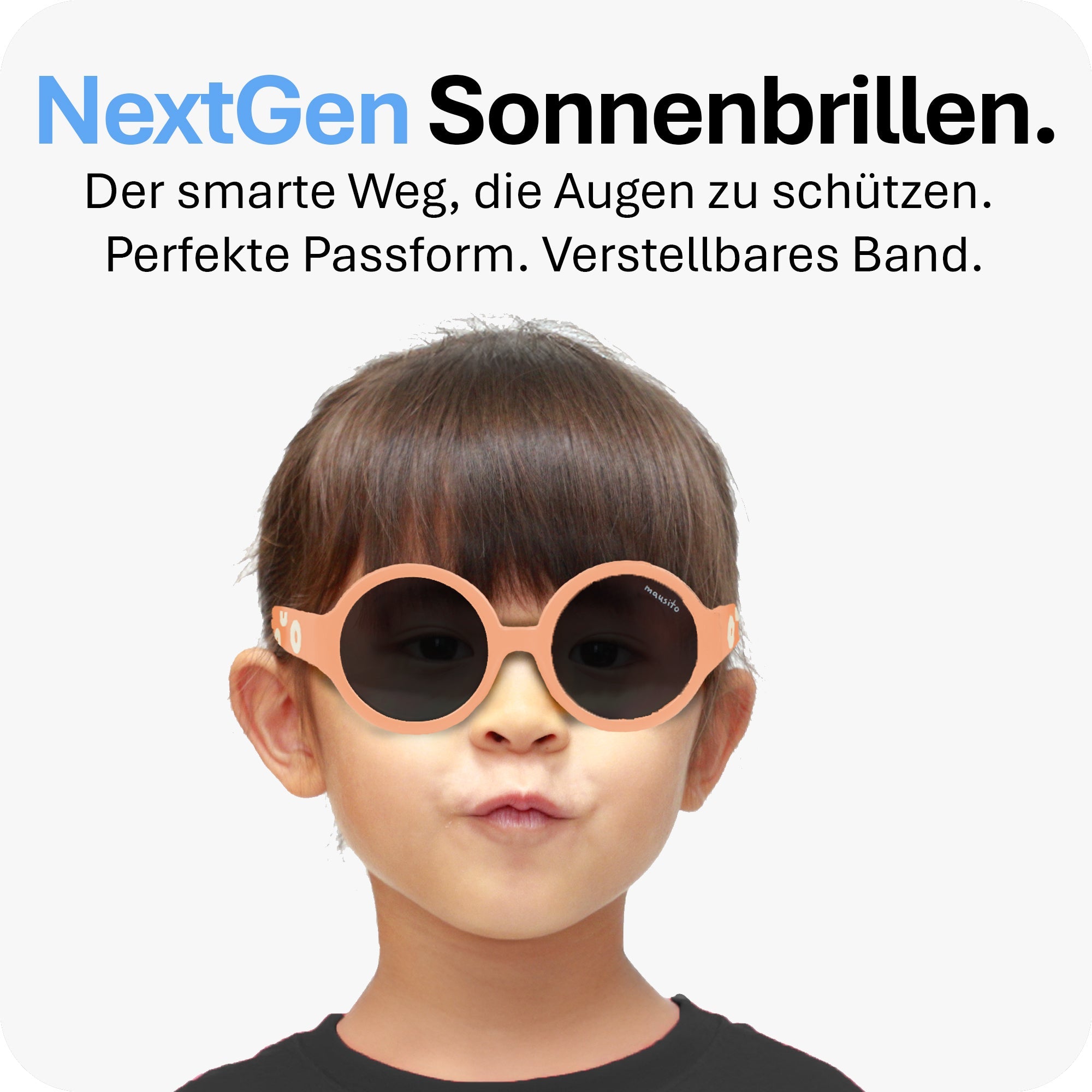 THE HIPPIE | 6 - 24 Monate & 2 - 5 Jahre - MAUSITO - Kindersonnenbrillen für Jungen und Mädchen