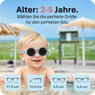 THE HIPPIE - von 6 - 24 Monaten & von 2 - 5 Jahren - MAUSITO - Kindersonnenbrillen für Jungen und Mädchen