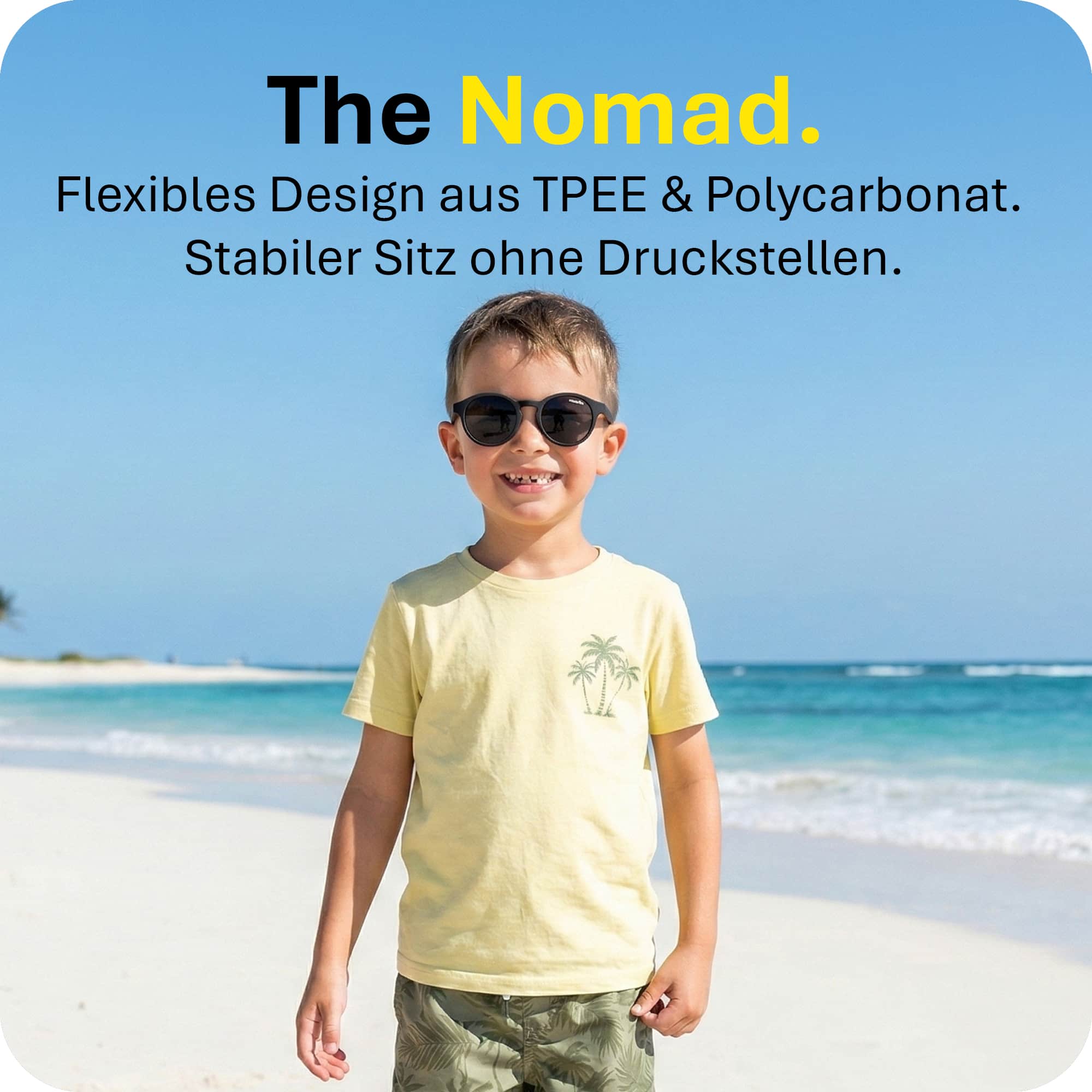 THE NOMAD | 3 - 6 Jahre & 6 - 9 Jahre - MAUSITO - Kindersonnenbrillen für Jungen und Mädchen