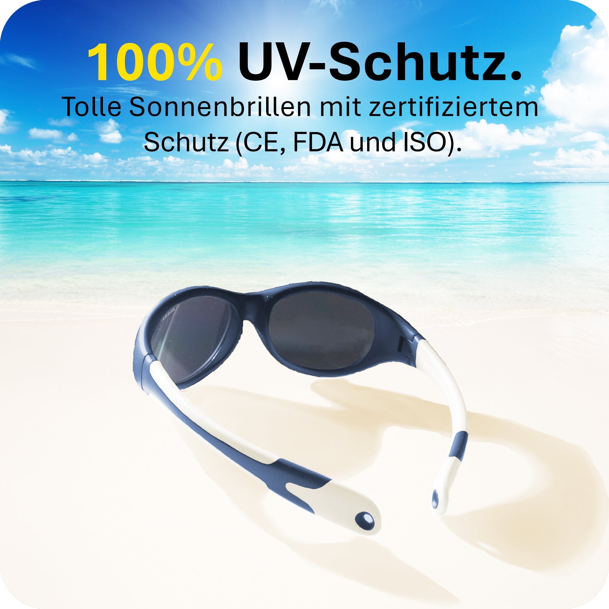 THE SURFER | 2 - 4 Jahre & 5 - 8 Jahre - MAUSITO - Kindersonnenbrillen für Jungen und Mädchen