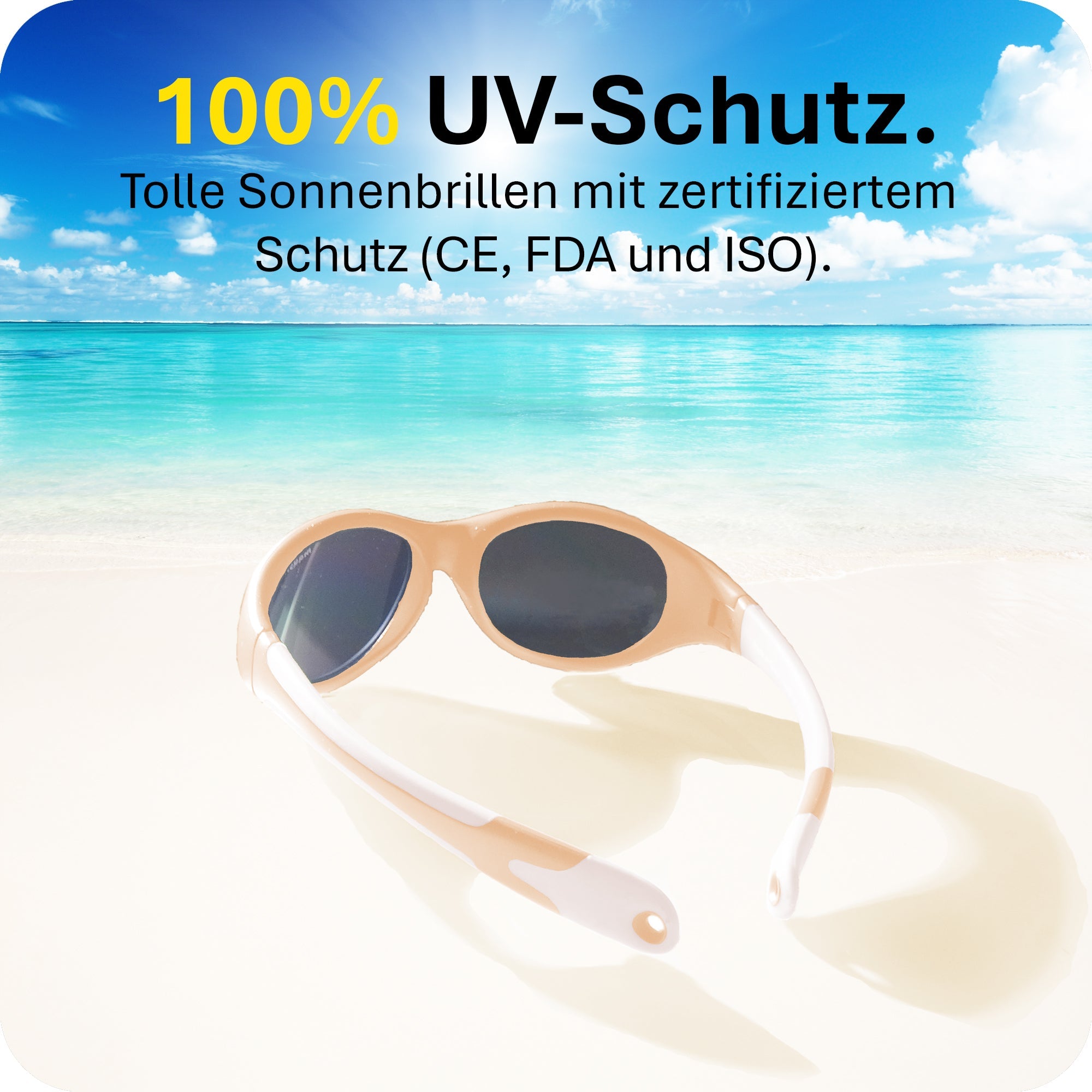 THE SURFER | 2 - 4 Jahre & 5 - 8 Jahre - MAUSITO - Kindersonnenbrillen für Jungen und Mädchen