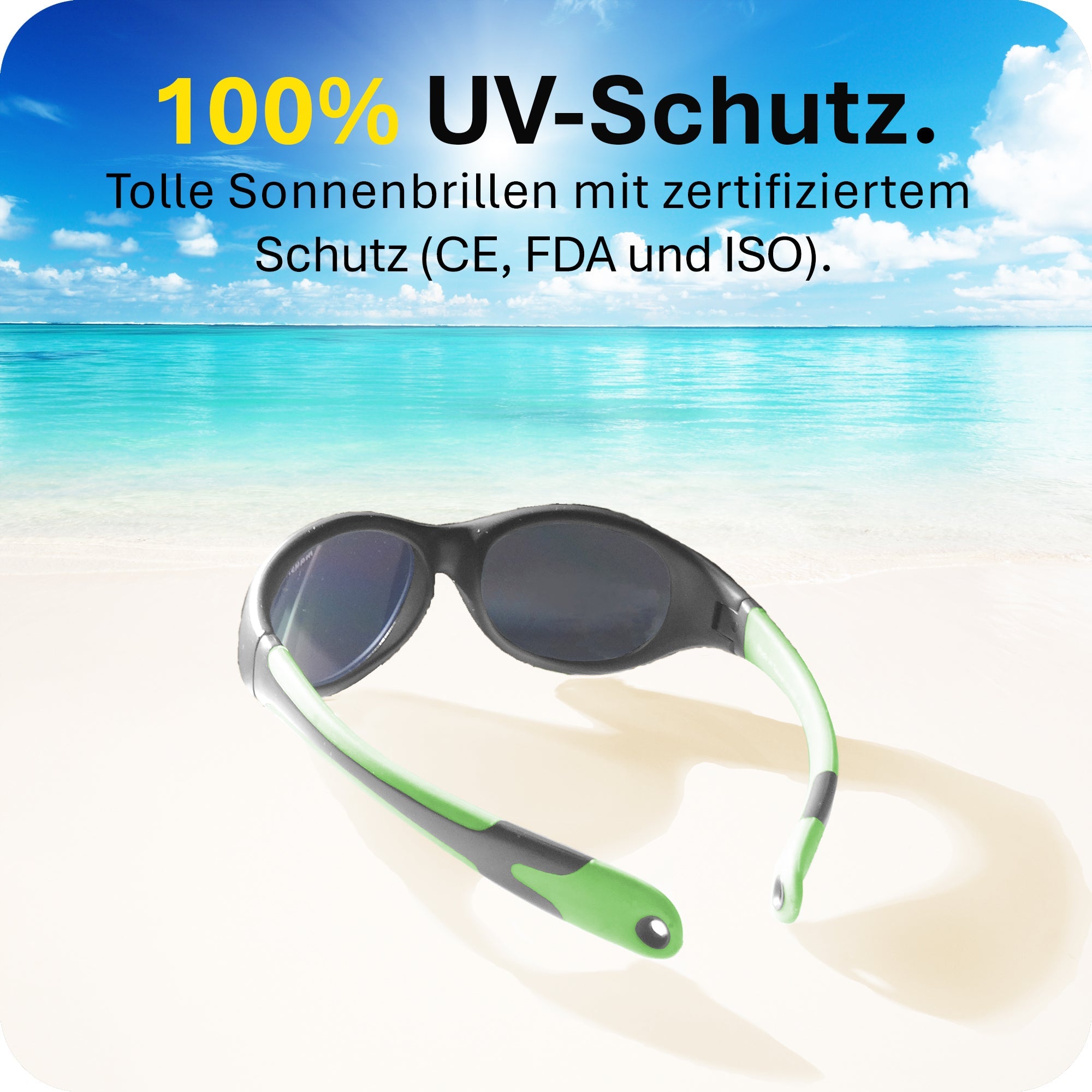 THE SURFER | 2 - 4 Jahre & 5 - 8 Jahre - MAUSITO - Kindersonnenbrillen für Jungen und Mädchen