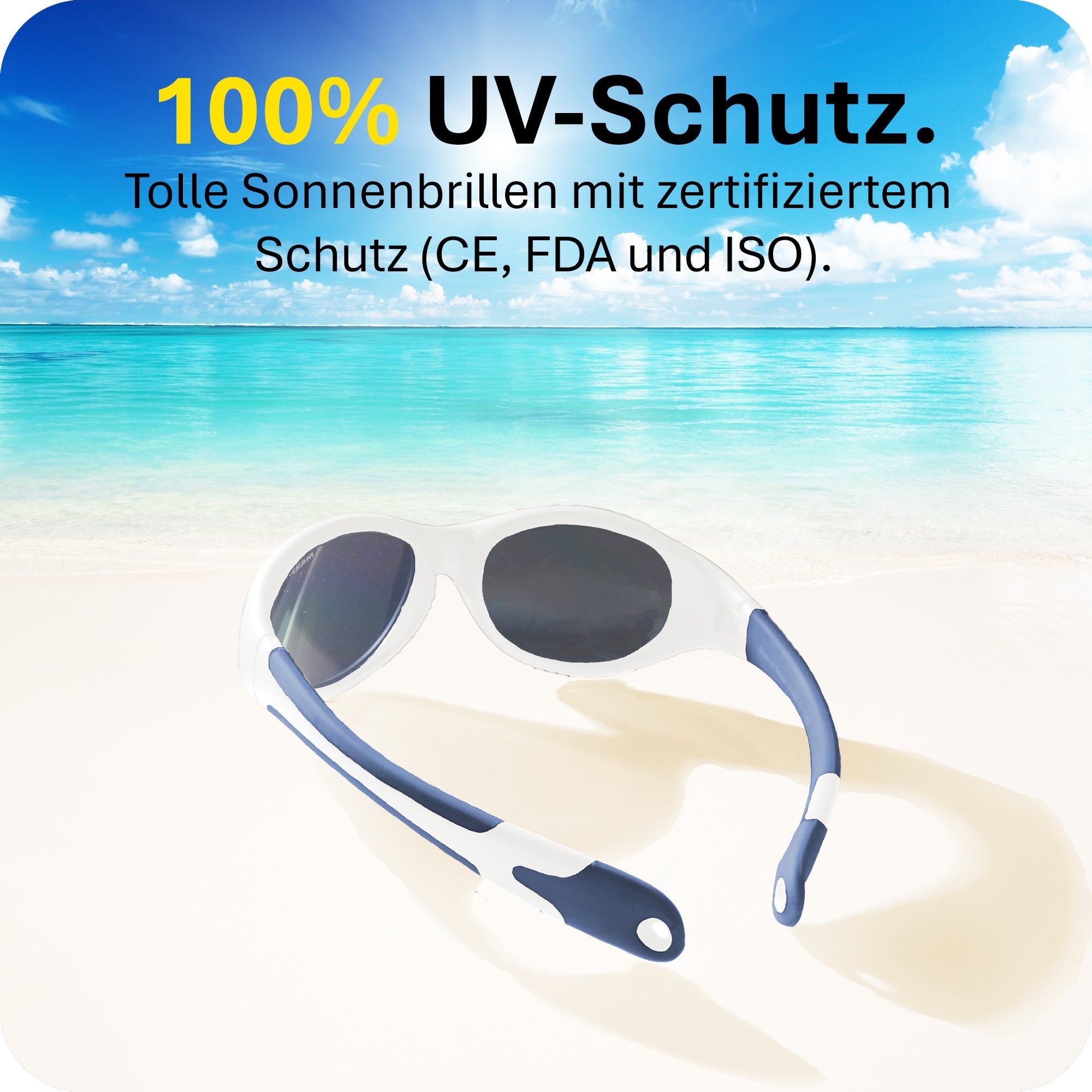 THE SURFER | 2 - 4 Jahre & 5 - 8 Jahre - MAUSITO - Kindersonnenbrillen für Jungen und Mädchen