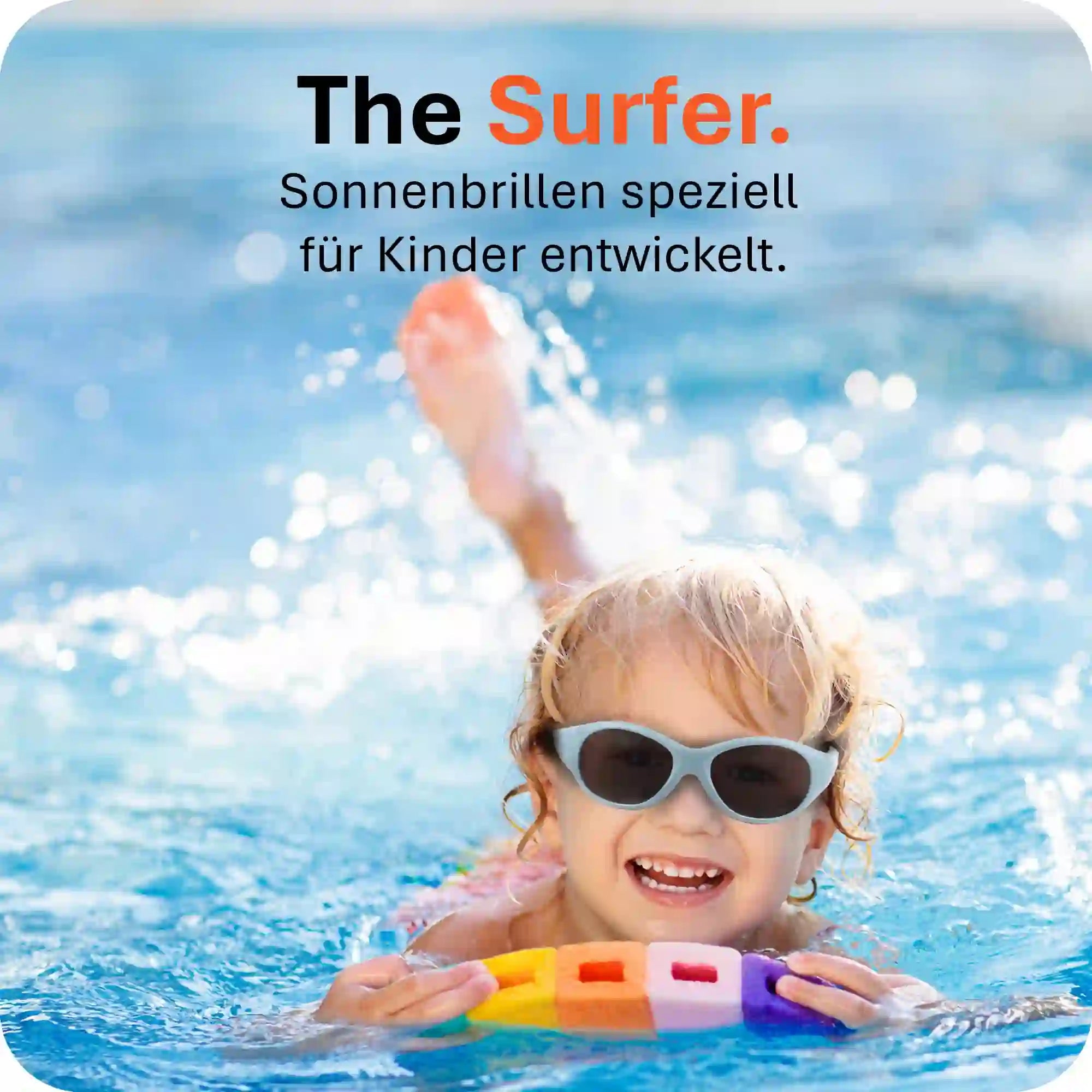 THE SURFER | 2 - 4 Jahre & 5 - 8 Jahre - MAUSITO - Kindersonnenbrillen für Jungen und Mädchen