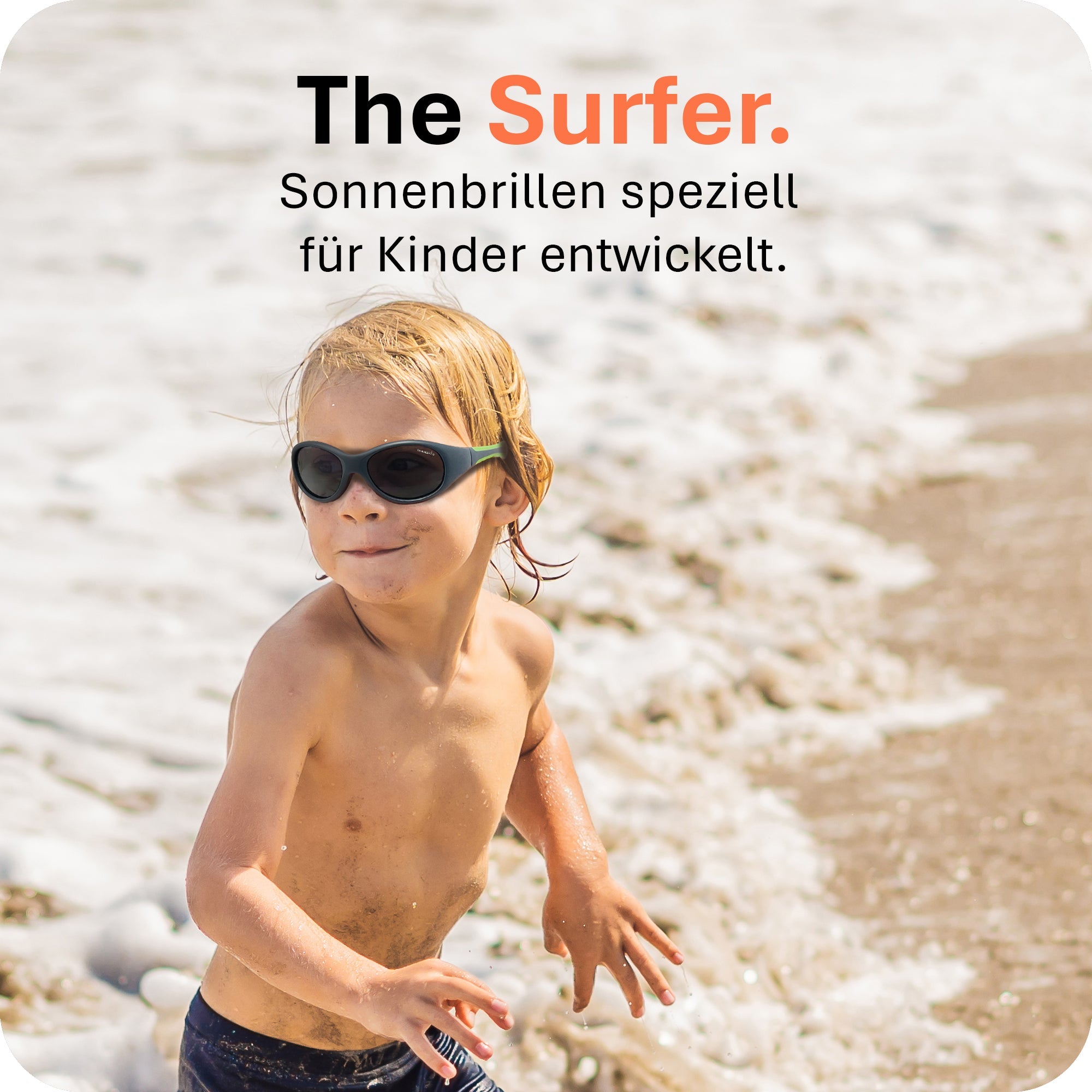 THE SURFER | 2 - 4 Jahre & 5 - 8 Jahre - MAUSITO - Kindersonnenbrillen für Jungen und Mädchen