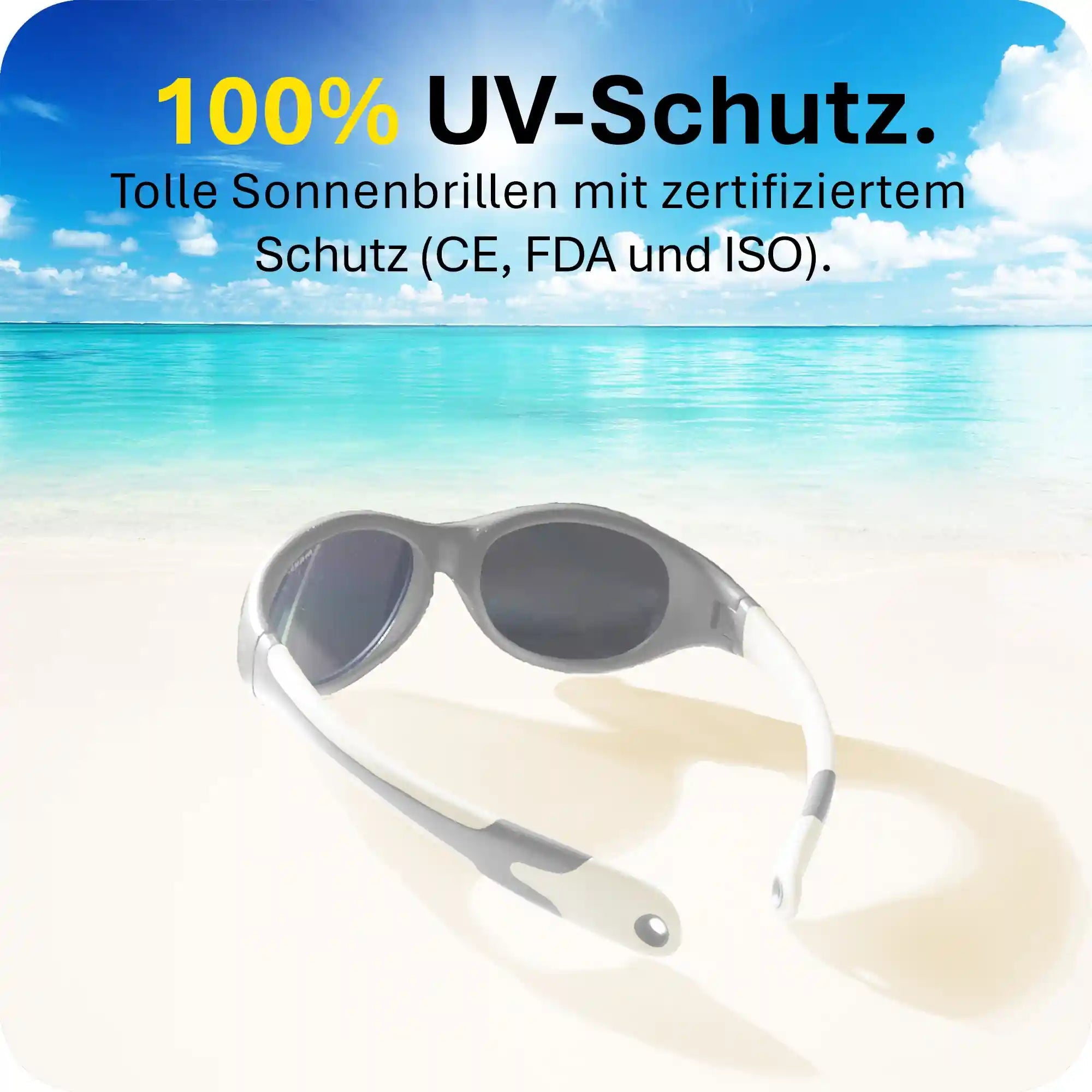 THE SURFER | 2 - 4 Jahre & 5 - 8 Jahre - MAUSITO - Kindersonnenbrillen für Jungen und Mädchen