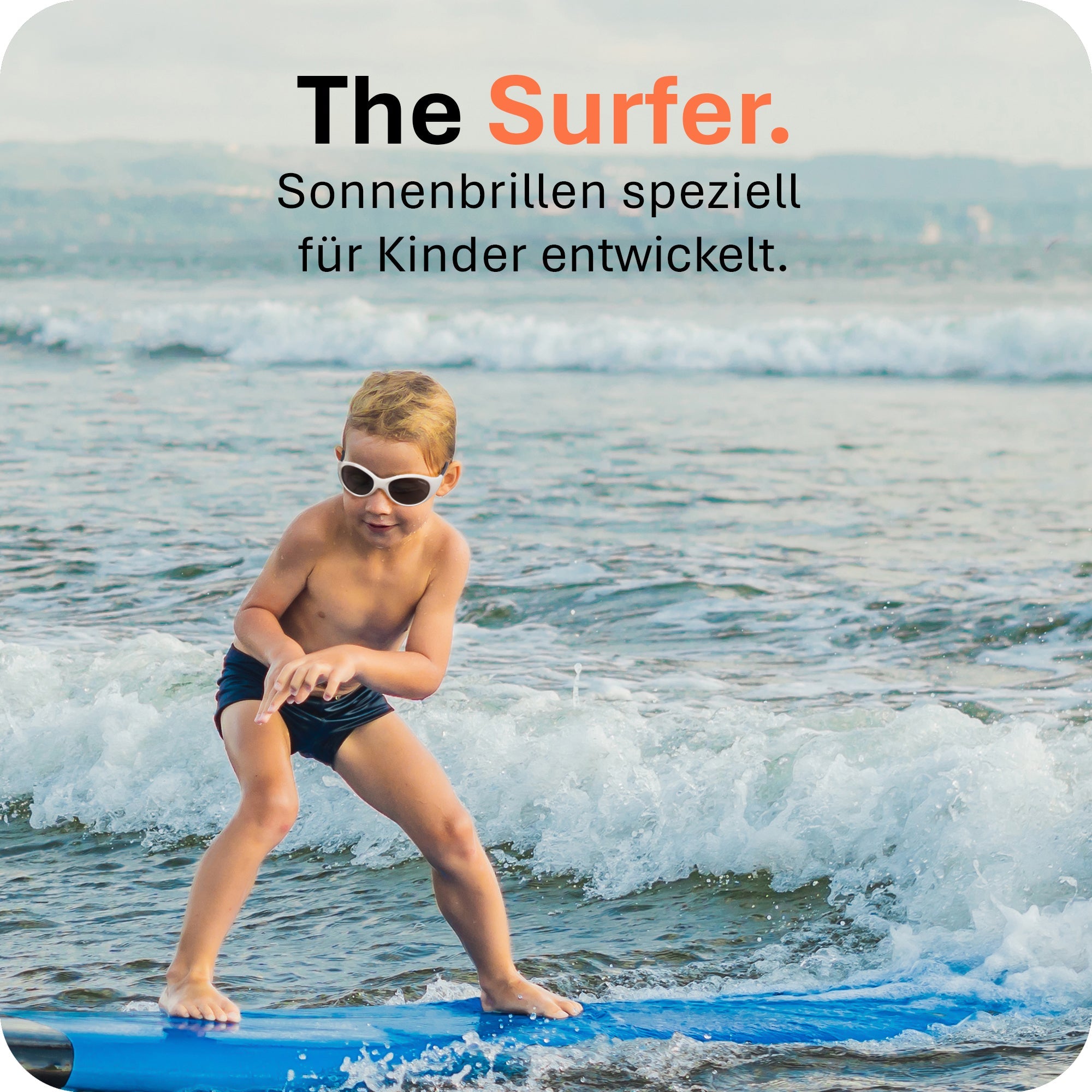 THE SURFER | 2 - 4 Jahre & 5 - 8 Jahre - MAUSITO - Kindersonnenbrillen für Jungen und Mädchen
