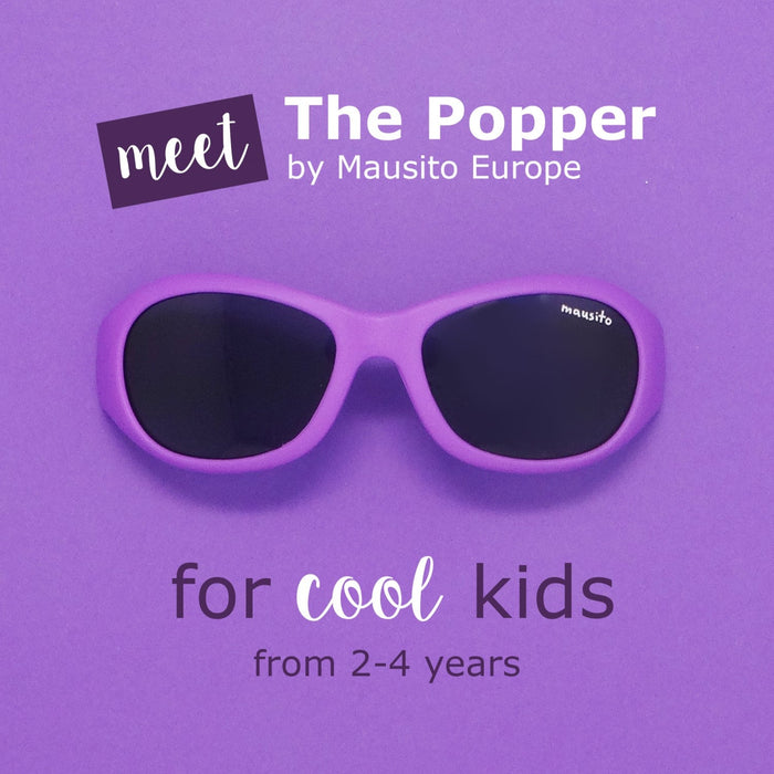 THE POPPER von 2- 4 Jahren - in 3 poppigen Farben - MAUSITO - Kindersonnenbrillen für Jungen und Mädchen